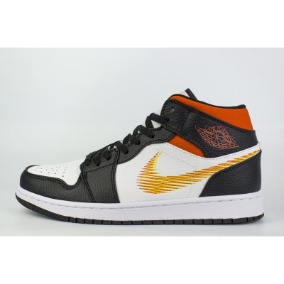 Кроссовки Nike Air Jordan 1 Zig Zag Black / Orange