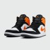 Кроссовки Nike Air Jordan 1 White / Black / Orange - арт. f-20790