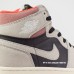 Кроссовки Nike Air Jordan 1 Neutral Grey/Hyper Crimson