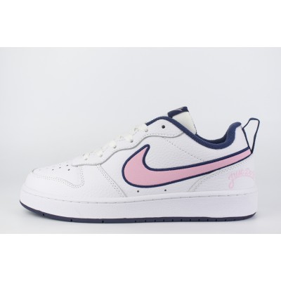 Кроссовки Nike Court Borough 2 Low White / Pink