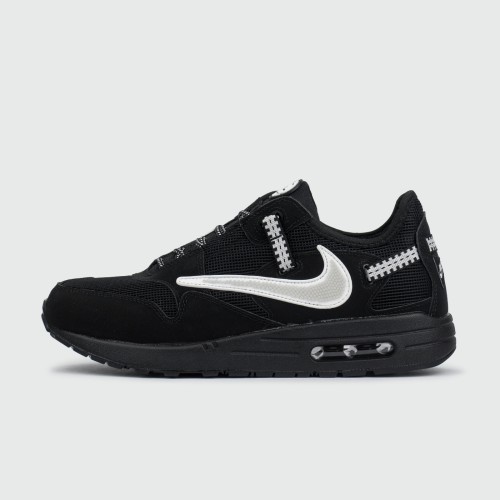 Кроссовки Nike Air Max 1 x Travis Scott Black / White - арт. f-21007