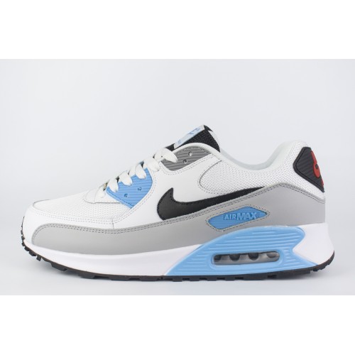 Кроссовки Nike Air Max 90 White / Blue - арт. f-21015