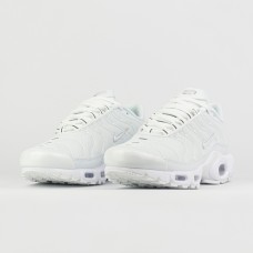 Кроссовки Nike Air Max Plus Tn Triple White Кроссовки Nike Air Max Plus Tn Triple White