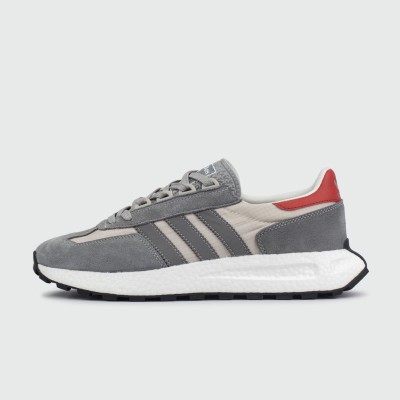Кроссовки Adidas Retropy E5 Grey / White / Red