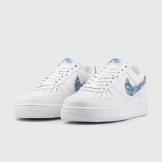 Кроссовки Nike Air Force 1 Low Wmns Blue Paisley