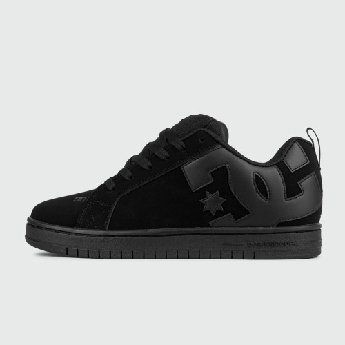 Кеды DC Shoes Court Graffik Triple Black - арт. f-21279