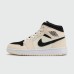 Кроссовки Nike Air Jordan 1 Wmns Cream Black - арт. f-21283