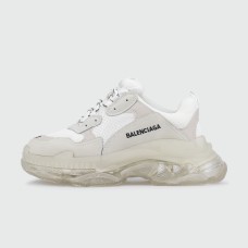 Кроссовки Balenciaga Triple S Silver / Clear Sole