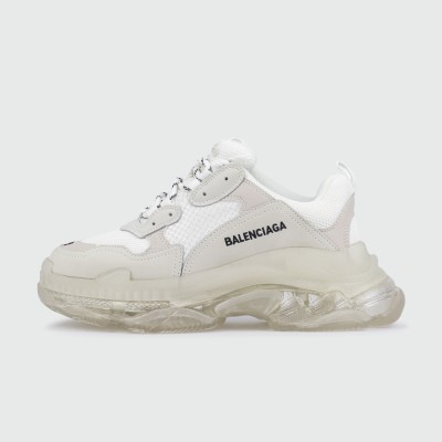 Кроссовки Balenciaga Triple S Silver / Clear Sole