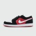 Кроссовки Nike Air Jordan 1 Low Black / Red / Wh.
