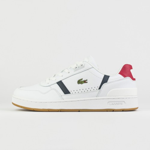 Кеды Lacoste T-Clip White / Blue / Red new - арт. f-21482