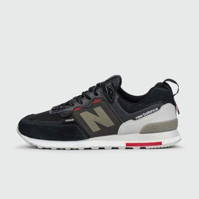 Кроссовки New Balance 574 Black / Grey - арт. f-21581