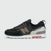 Кроссовки New Balance 574 Black / Grey - арт. f-21581
