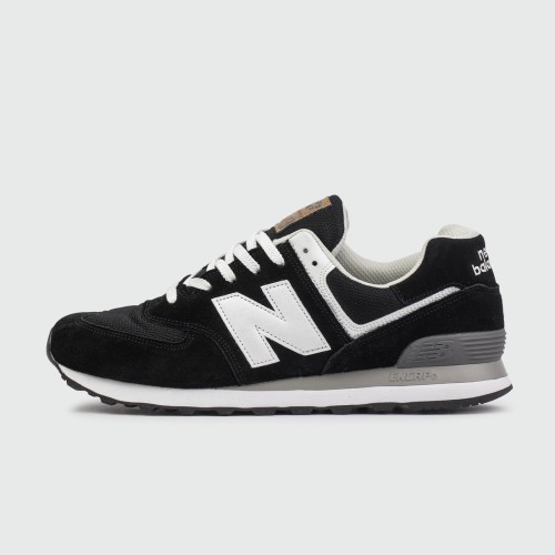 Кроссовки New Balance 574 Black / White - арт. f-21582