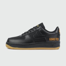Кроссовки Nike Air Force 1 Low Gore-tex Black / Gum new