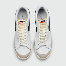 Кроссовки Nike Blazer Low 77 Leather Wh. / Grey / Black