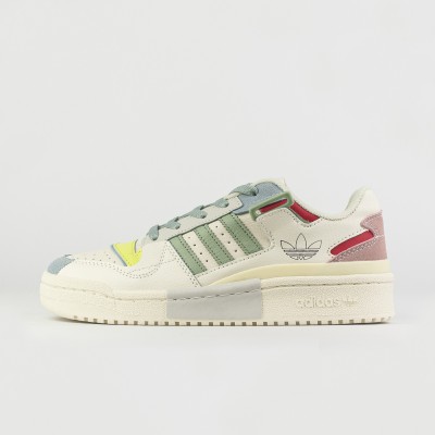 Кроссовки Adidas Forum Low Wmns White / Colors - арт. f-21603