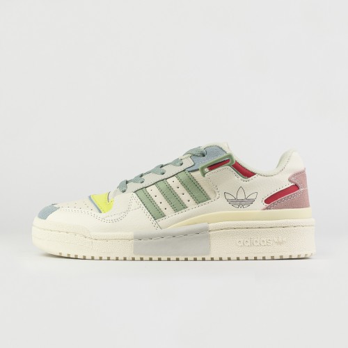 Кроссовки Adidas Forum Low Wmns White / Colors - арт. f-21603