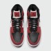 Кроссовки Nike Air Jordan 1 Red / Black with Fur