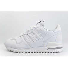 Кроссовки Adidas ZX 700 Leather Wmns Triple White Кроссовки Adidas ZX 700 Leather Wmns Triple White
