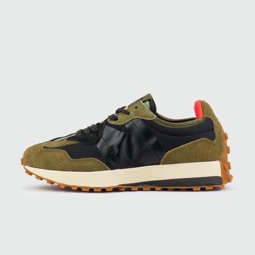 Кроссовки New Balance 327 Wmns Black / Mint - арт. f-21762