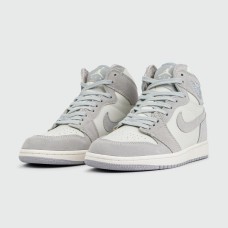 Кроссовки Nike Air Jordan 1 White / Grey new
