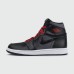 Кроссовки Nike Air Jordan 1 Black / White / Red Laces - арт. f-21903