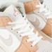 Кроссовки Nike Air Jordan 1 Wmns Cream / White - арт. f-21906