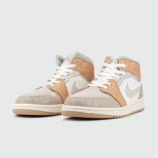 Кроссовки Nike Air Jordan 1 Wmns Cream / White