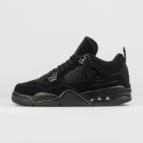 Кроссовки Nike Air Jordan 4 Retro Triple Black - арт. f-21911