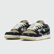 Кроссовки Nike Dunk Low x Travis Scott new
