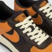 Кроссовки Nike Air Force 1 Low Gore-tex Brown / Orange