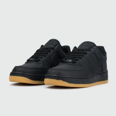 Кроссовки Nike Air Force 1 Low Black / Gum