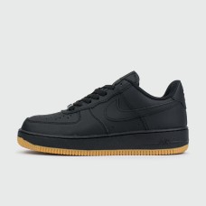 Кроссовки Nike Air Force 1 Low Black / Gum