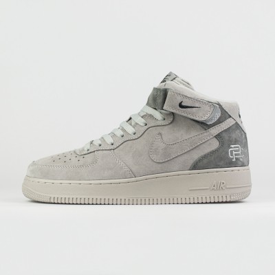Кроссовки Nike Air Force 1 Mid x RC Grey - арт. f-21925