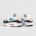 Кроссовки Nike Air Max 1 White / Black / Blue - арт. f-21933