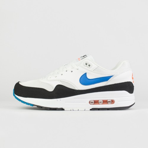 Кроссовки Nike Air Max 1 White / Black / Blue - арт. f-21933