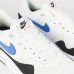 Кроссовки Nike Air Max 1 White / Black / Blue - арт. f-21933