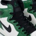 Кроссовки Nike Air Jordan 1 White / Green with Fur