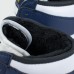 Кроссовки Nike Air Jordan 1 White / D.Blue with Fur