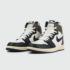 Кроссовки Nike Air Jordan 1 Dark Mocha with Fur