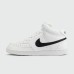 Кроссовки Nike Court Vision Mid White / Black - арт. f-22060