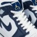 Кроссовки Nike Air Jordan 1 White / Metallic Gold / Obsidian - арт. f-22102