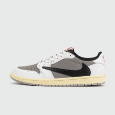 Кроссовки Nike Air Jordan 1 Low x TS Grey / Black Sw.