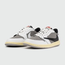 Кроссовки Nike Air Jordan 1 Low x TS Grey / Black Sw.