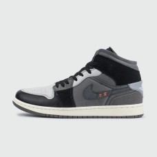 Кроссовки Nike Air Jordan 1 Inside Out Black / Grey