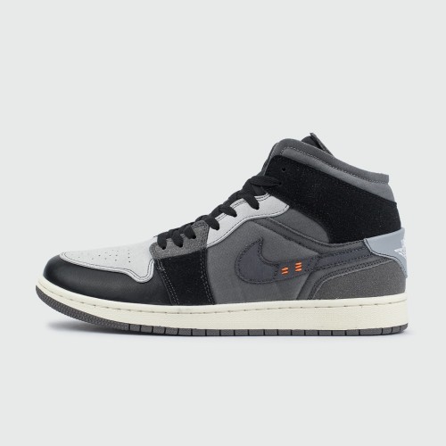 Кроссовки Nike Air Jordan 1 Inside Out Black / Grey - арт. f-22383