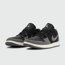 Кроссовки Nike Air Jordan 1 Low Inside Out Black / Grey