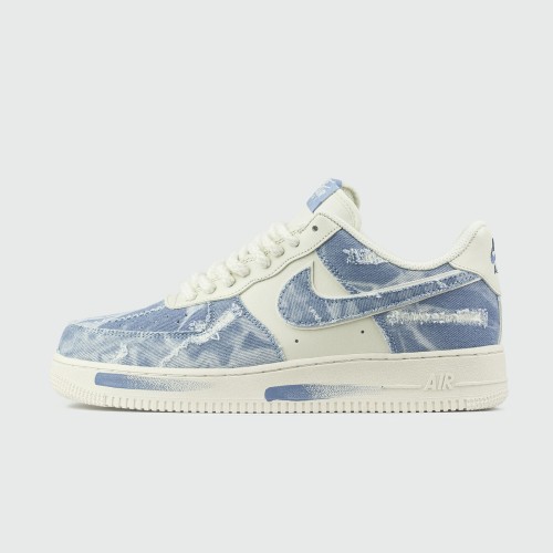 Кроссовки Nike Air Force 1 Low Denim - арт. f-22643