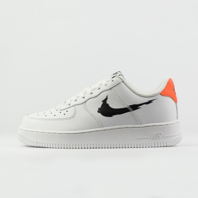 Кроссовки Nike Air Force 1 Low White / Black / Orange